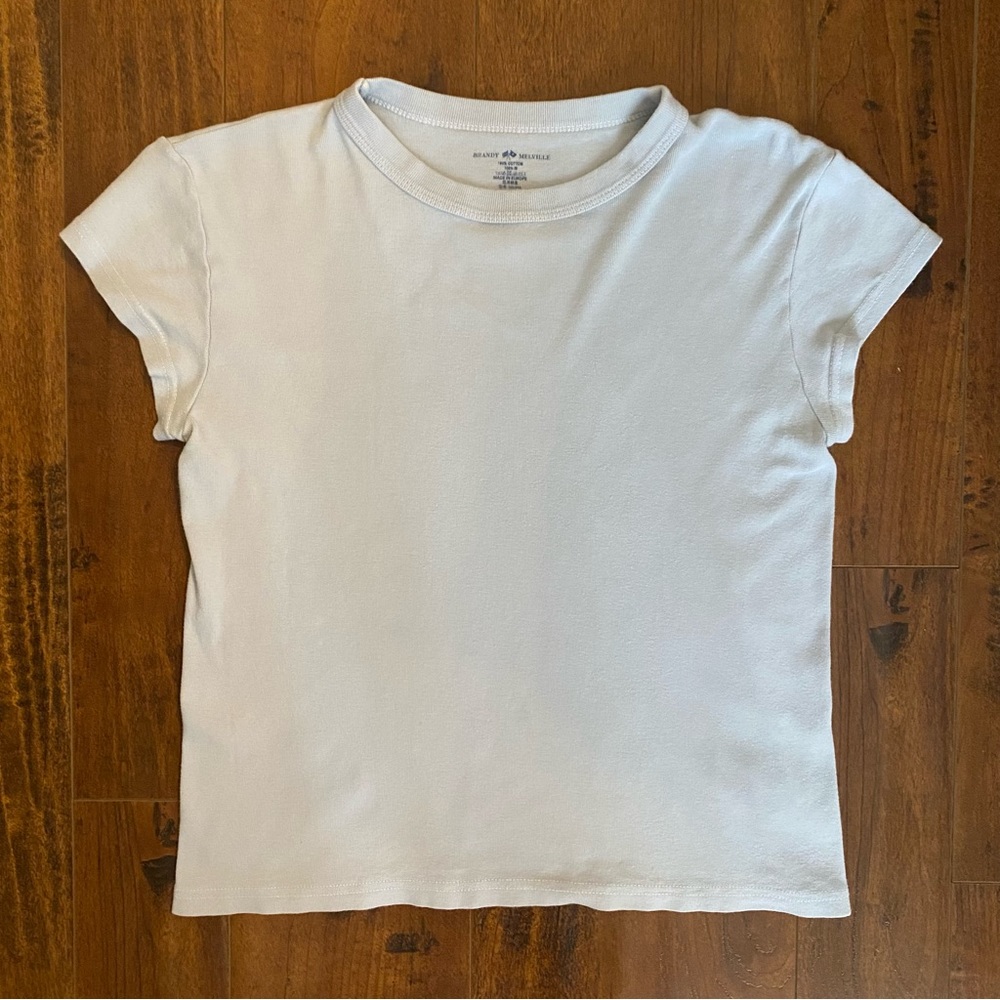 Brandy Melville Light Blue Hailie Top